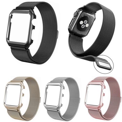 Foto Produk Strap apple watch milanese magnet loop + case 38mm dan 42mm dari O-Gadget