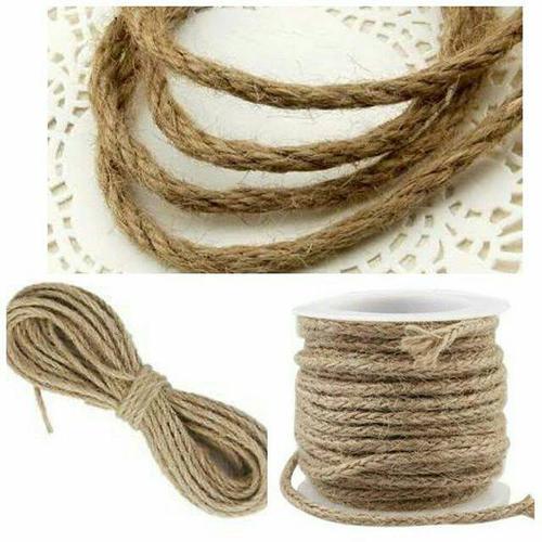 Gambar Tali Goni 3mm Tali Rami Bahan Craft Rope tali Tambang kecil - 1.5mm dari Wimpy Clay Kab. Tangerang Tokopedia