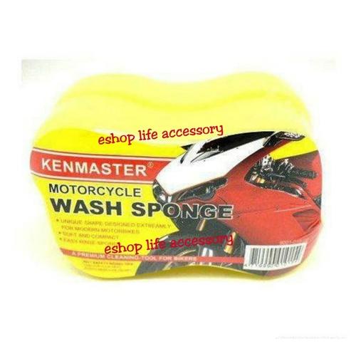 Foto Produk spons busa pencuci/cuci motor mobil daun 2pcs KENMASTER wash sponge dari Jakarta e-shop