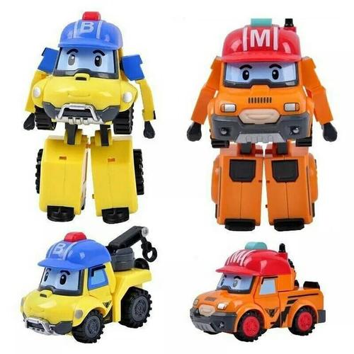 Foto Produk (Murah) FIGURE ROBOCAR POLI BUCKY & MARK BERUBAH MOBIL JADI ROBOT dari kalarta shop