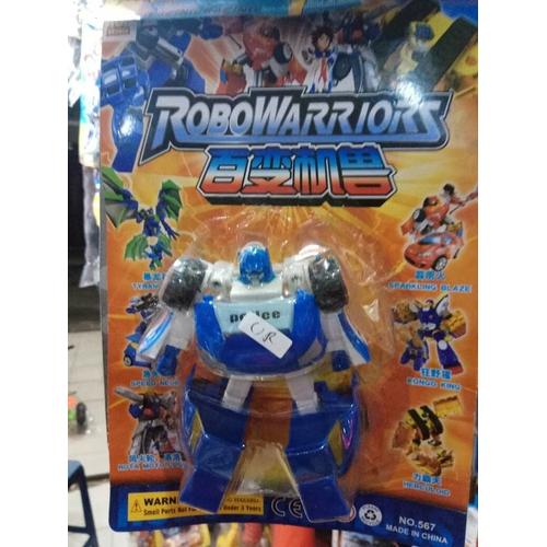 Foto Produk (Diskon) robowarriors mainan robot robotan mobil robot transformasi dari kalarta shop