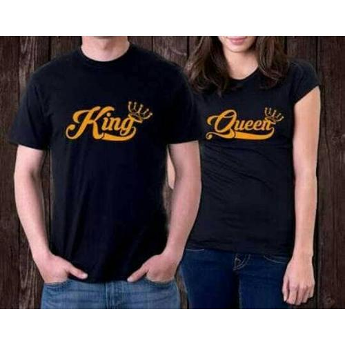Jual t-shirt/kaos couple/king Queen 