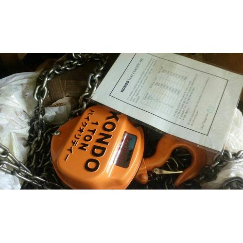 Jual PROMO! Chain Block Katrol Kerekan Kondo 1Ton 5 Meter Kota