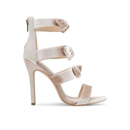 Jual High Heels Satin Strappy Heels 