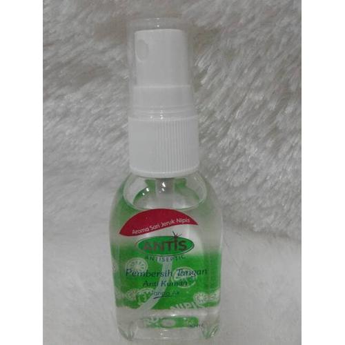 Foto Produk Pembersih Tangan Anti Kuman ANTIS/Antis Antiseptic Jeruk Nipis 30 dari Ulin Barokah Shop