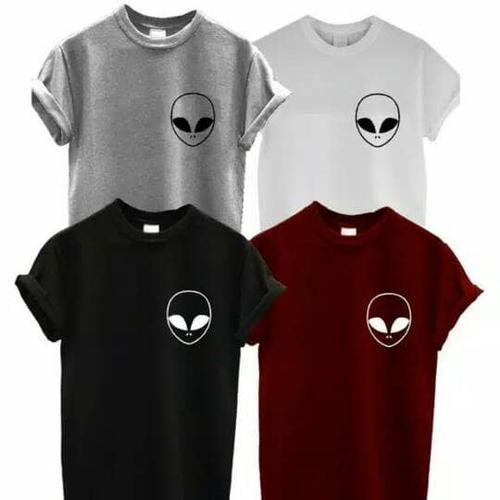 Jual KAOS T-SHIRT ALIEN - KAOS DISTRO 