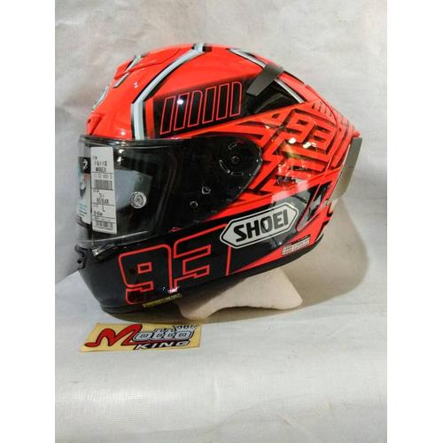 SHOEI X- SPIRIT 3 MARQUEZ RED BLACK 