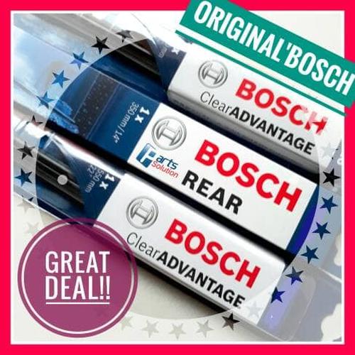 Foto Produk Paket Wiper Depan Belakang Chevrolet Captiva BOSCH Clear Advantage dari Parts Solution