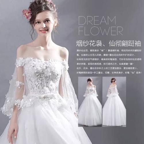 Jual 6706 Gaun Pengantin Wedding Dress 