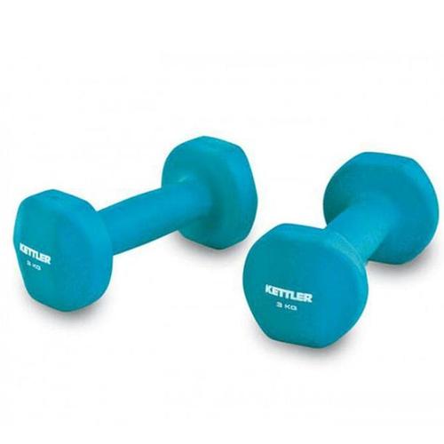 Foto Produk ASLI KETTLER DUMBELL NEOPRENE 6KG / DUMBELL NEOPRENE BIRU (6KG/PAIR) dari susansantika71