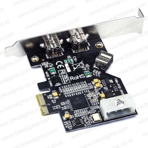 Jual PCI Express CARD FIREWIRE IEEE 1394b TI 3port 9 PIN Jakarta