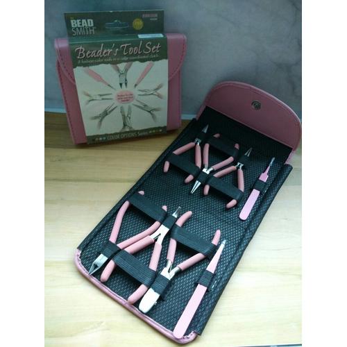 Foto Produk Tang Set Beadsmith Fashion Color Plier Set & Clutch Bubblegum dari Studio Manik