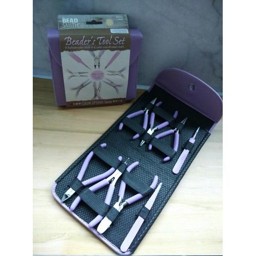 Foto Produk Tang Set Beadsmith Fashion Color Plier Set & Clutch Orchid dari Studio Manik