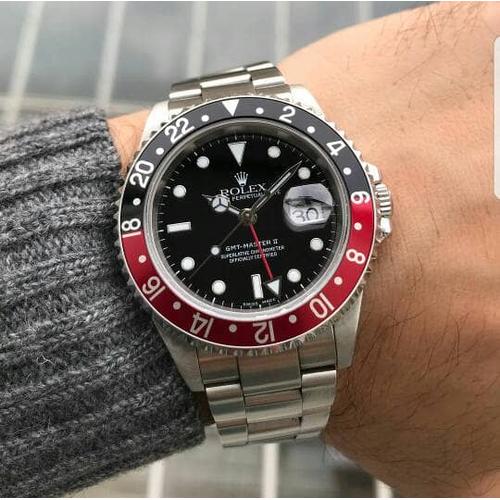 Jual Jam Tangan Pria Merk Rolex GMT 