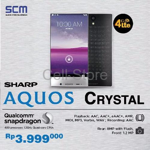 Jual Best Seller Rekomendasi Kami Sharp Aquos Crystal Sh825wi Limited Time Jakarta Selatan F123 Cell Store Tokopedia