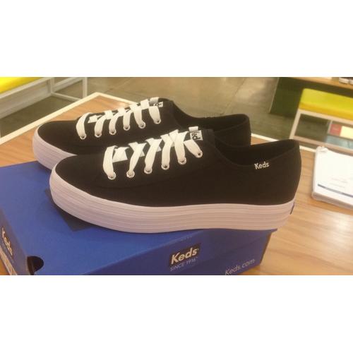 black white keds