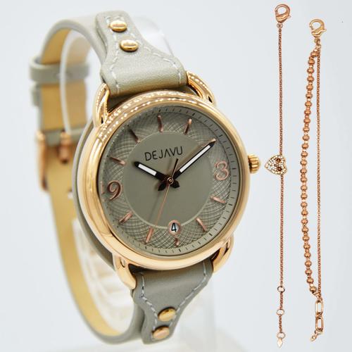 Foto Produk JAM TANGAN WANITA ELEGAN JAM TANGAN ORIGINAL MURAH DEJAVU FREE GELANG dari waw03