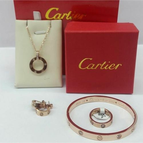 cartier gold set