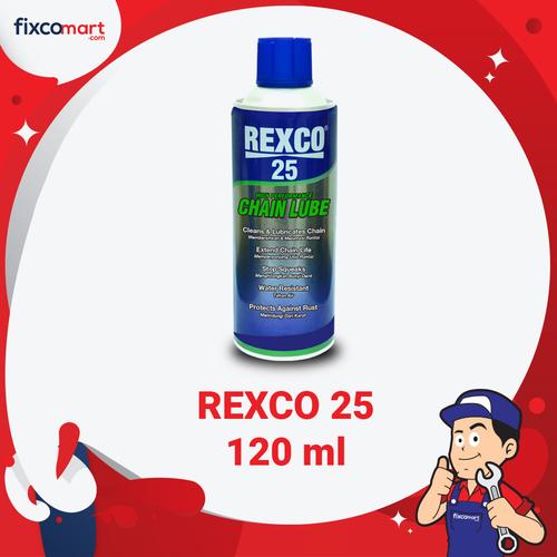 Foto Produk Rexco 25 Chain Lube 120 Ml / Pelumas Rantai dari FIXCOMART