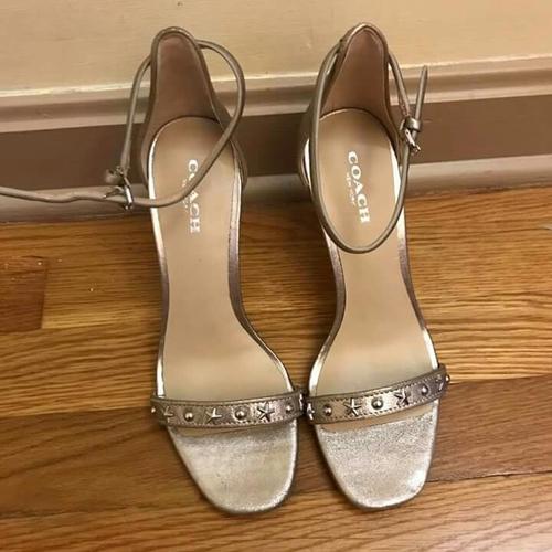 Jual Coach heels sepatu asli original 