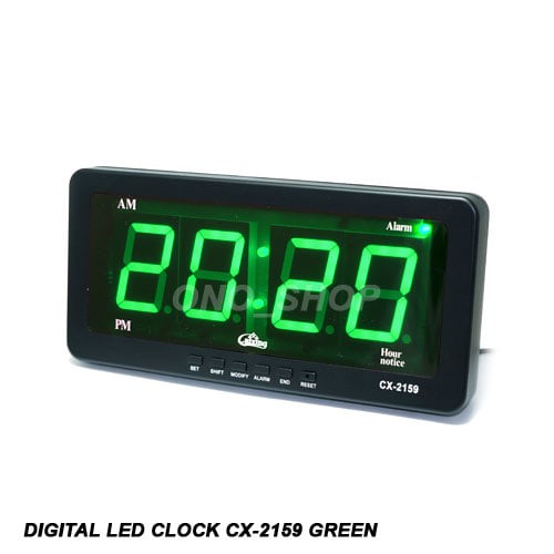 Gambar Digital LED Clock  CX-2159 Green dari ONO SHOP undefined Tokopedia