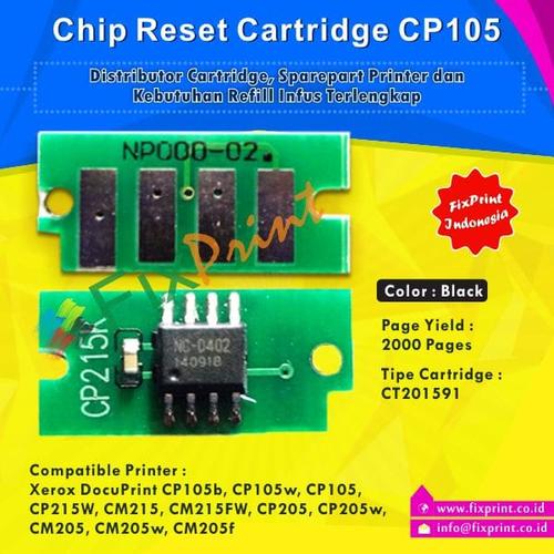 Jual Chip Cartridge Xerox CP105 CP215W 