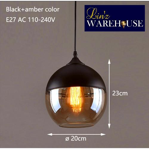 Lampu gantung MINIMALIS BLOWN GLASS 