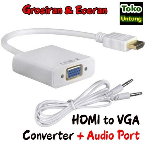 Foto Produk best quality Kabel HDMI to VGA Converter dari el-nur