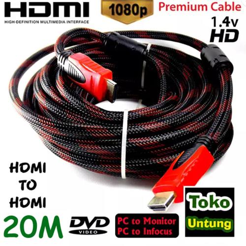Foto Produk promo Kabel HDMI 20 Meter HDMI to HDMI dari el-nur