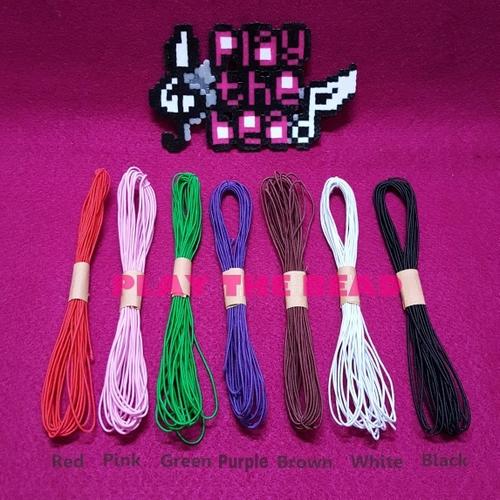 Foto Produk Tali Elastis 1 mm - Hijau dari Play The Bead