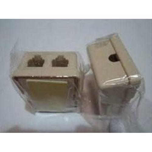 Gambar Roset Terminal Telepon Telpon RJ11 2 Lubang dari Rachmat Computer undefined Tokopedia