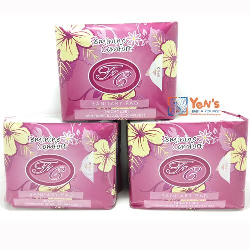 Foto Produk Feminine Comfort Night Use Pantiliner dari Yen's Baby & Kid Official Shop