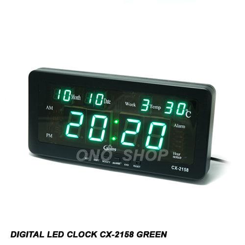 Gambar Digital LED Clock CX-2158 Green dari ONO SHOP undefined Tokopedia