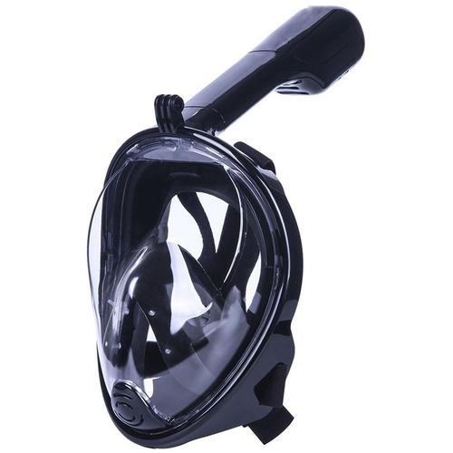 Foto Produk Full Face Snorkel Mask Snorkeling snorkle Masker selam Mouting Gopro - Hitam dari Oya Online Computer