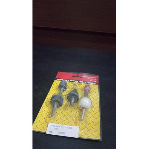 5-teiliges Set Schleifsteine Für Dremel & Bohrmaschinen - Verschiedene Formen