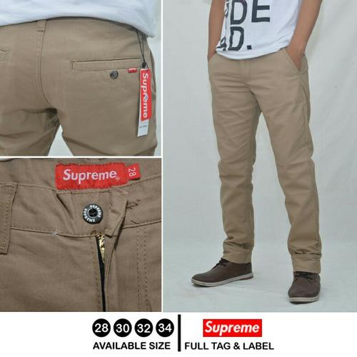 Foto Produk CELANA JEANS SUPREME ORIGINAL/FASHION PRIA/CELANA/JEANS/SUPREME dari JaketStoreId