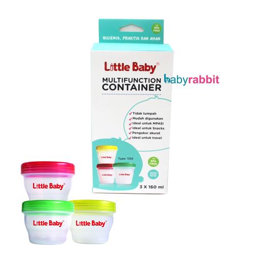 Foto Produk Multifunction Container Little Baby 160ml BPA FREE dari Baby Rabbit
