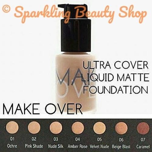 liquid matte foundation make over