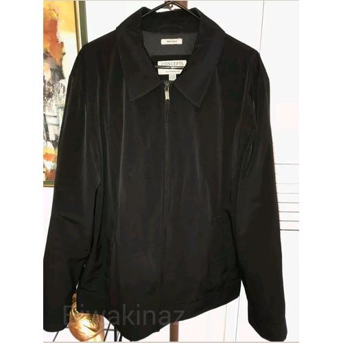 claiborne men's microfiber jacket