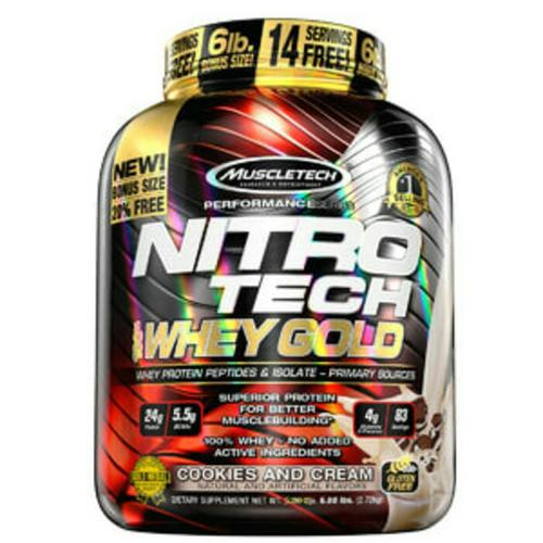 Foto Produk Nitrotech Whey Gold 6 LB Muscletech dari Ivanz Suplemen