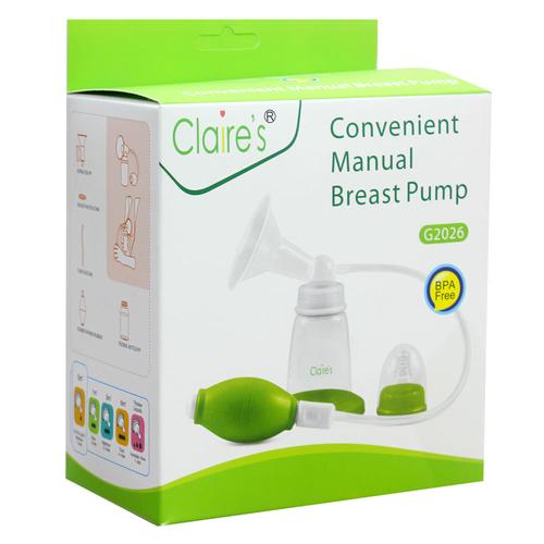 Foto Produk Pompa Asi Manual Claire's / Claires / Manual Breast Pump G2026 dari bobo baby shop