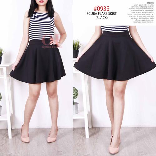 Foto Produk Rok Pendek Lebar / Rok Flare Pendek dari Option Fashion Shop