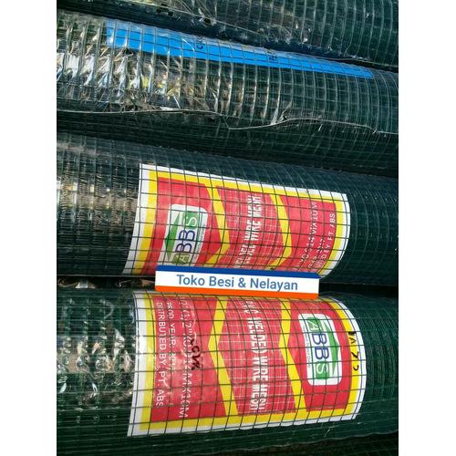 Jual Kawat petak pvc 3/4×3/4 anti karat Panjang 10meter lebar 90