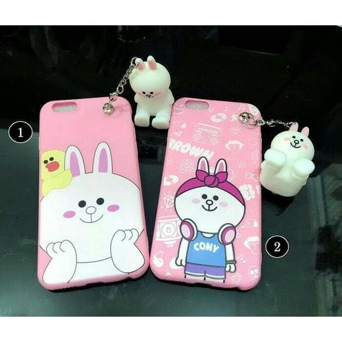 Foto Produk SAMSUNG J7 Pro / J730 Softcase Cartoon Pink dari serba gadget