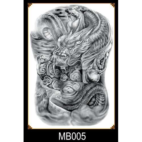 Foto Produk Tato/Tatto temporary/Tatto punggung/ 36x48 cm MB005 dari Creativetatto
