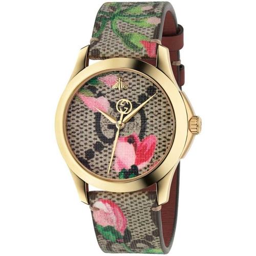 Jual Gucci G-Timeless Pink Blooms Print 