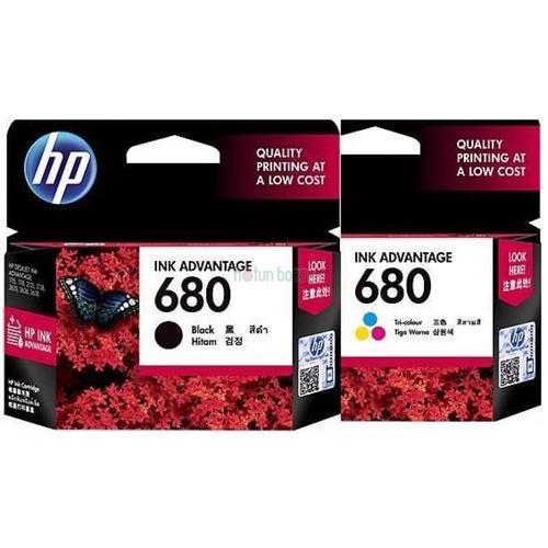 Jual Tinta HP 680 b+c 3638 3775 3776 3777 3778 3779 3835 3838 4535 4536 -  Kota Bekasi - visio computer depok | Tokopedia
