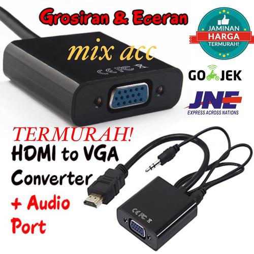Jual Hdmi to vga + audio cabel - Putih - Kab. Tangerang - Mix acc88 ...