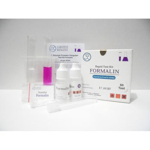 Gambar Test Kit Formaldehyde, Alat Uji Cepat Pengawet Makanan Formaldehida dari Labs Test Kit undefined Tokopedia