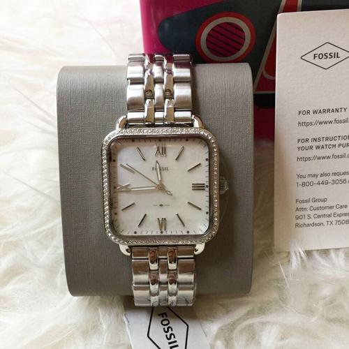 Jual Fossil Ladies Watch Silver Tone 
